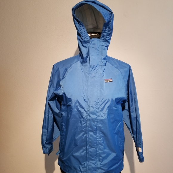Patagonia Other - PATAGONIA H2NO KIDS JACKET WINDBREAKER SIZE M10 REFLECTIVE BACK VERY NICE b6